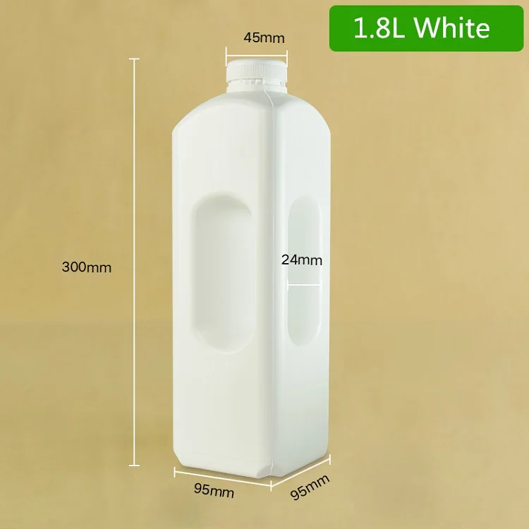50 шт. 1800 мл квадратные пластиковые бутылки для приправ домашний полезный контейнер для хранения пищевого материала винтовая крышка