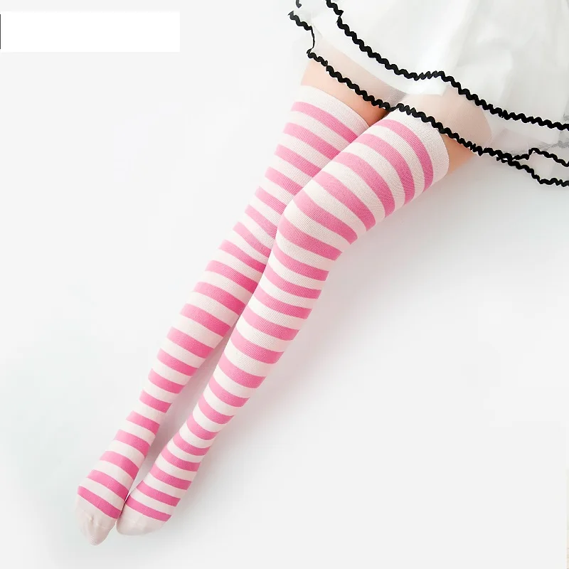 2017 New Japanese To Knee Socks Striped Sexy Stockings Women Stocking