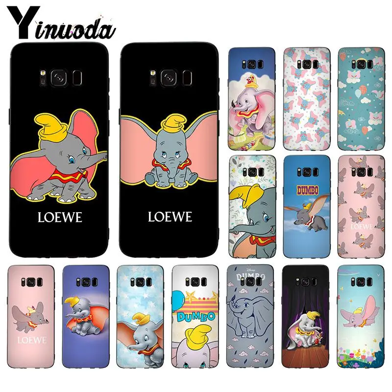 

Yinuoda Dumbo Lovely Design Phone Accessories Case For GALAXY s6 edge edge plus s7 edge s8 plus s9 plus