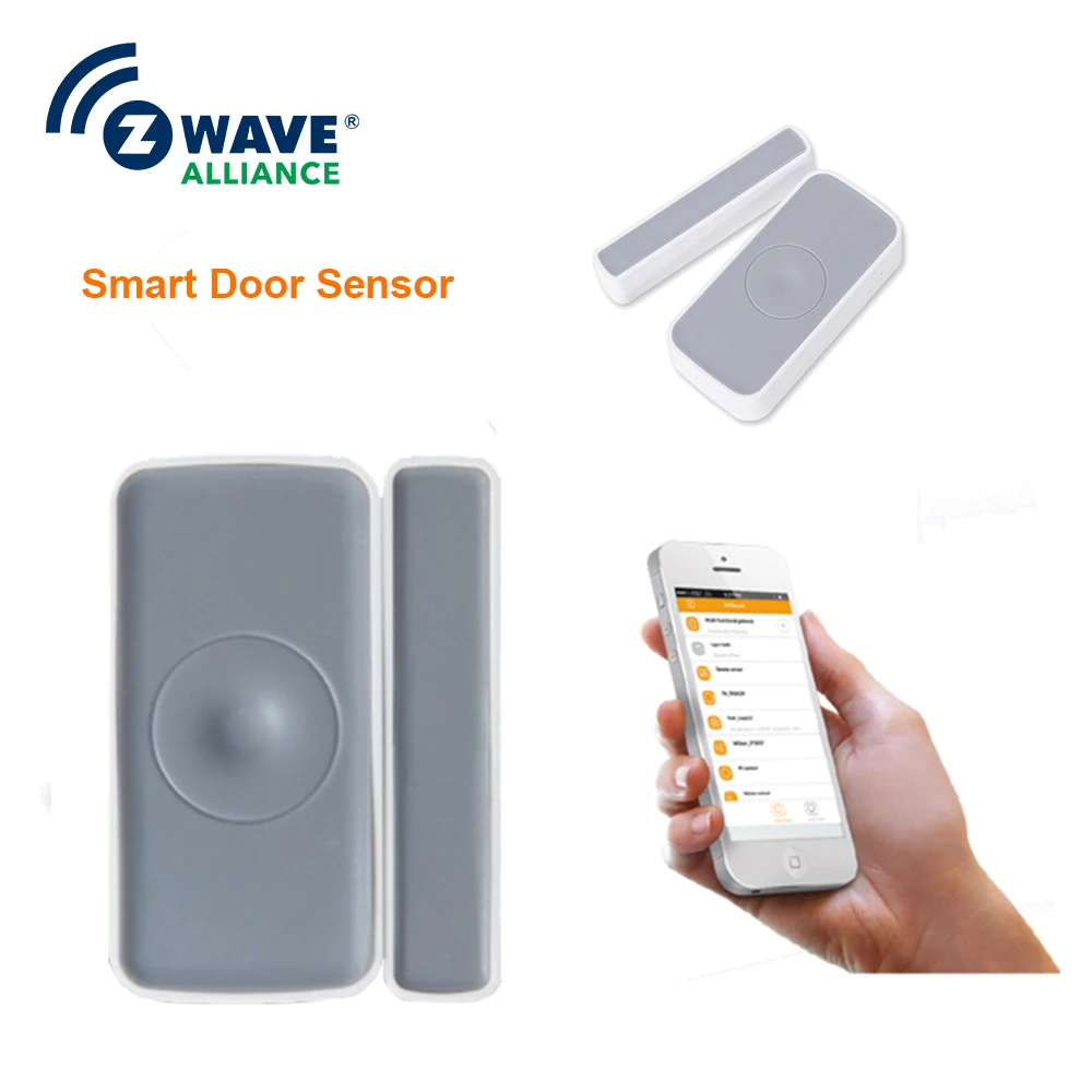 Door Magnetic Sensor High Quality Home Automation Shop IOS & Android Phone Controlled Zwave Door Window Sensor