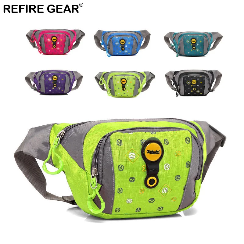

Refire Gear Outdoor Waist Bag Sports Waterproof Lightweight Chest Bag Pocket Trekking Hiking Climbing Skiing Fishing Waist Bags