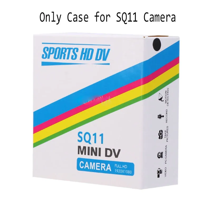

100pc Case for Night Vision Video Voice Recorder SQ11 Mini Camera 640*480 DV Micro Sport Camera DVR Mini Action Cam Camcorder