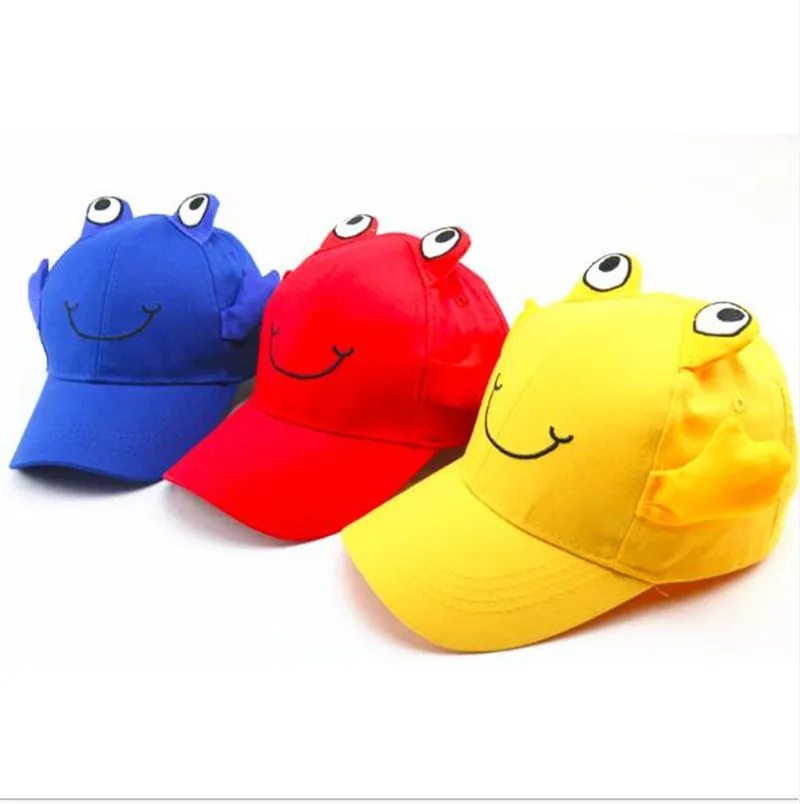 

Lovely Cartoon Baby Cap Spring Summer Kids Adjustable Baseball Cap Boys Girls Cotton Casual Cap