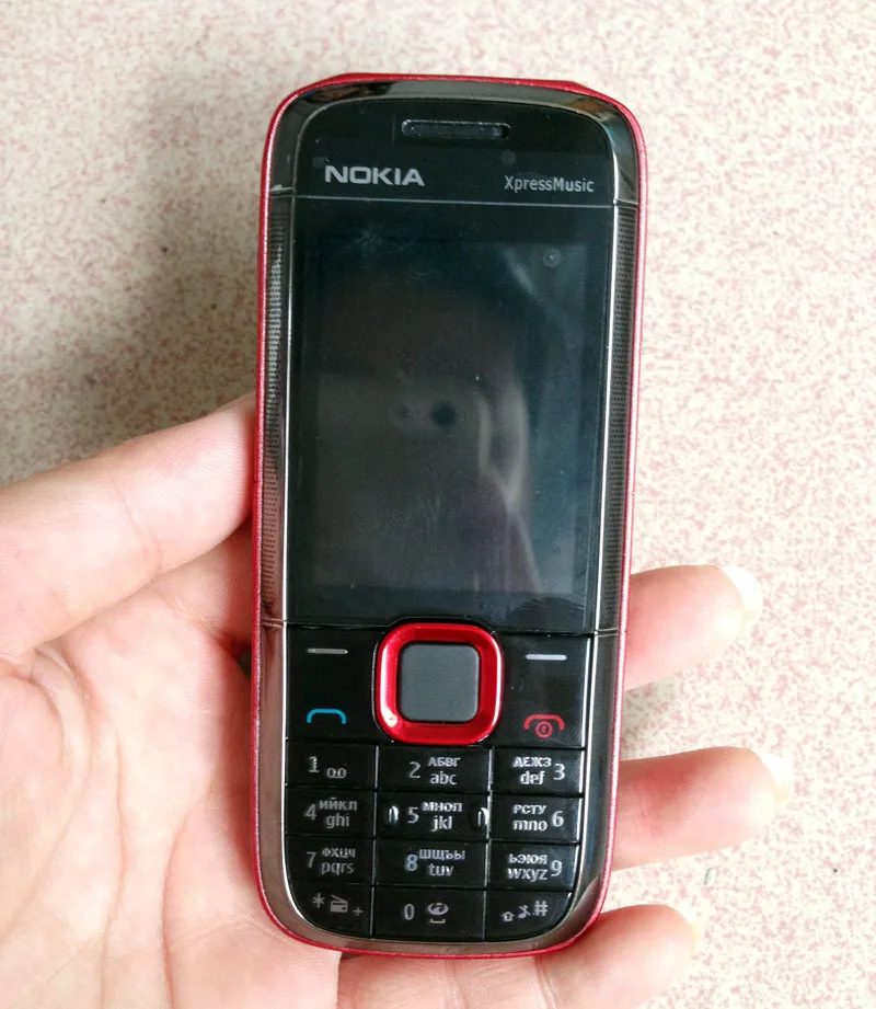 Восстановленный Мобильный телефон Nokia 5130 5130XM с клавиатурой на английском, арабском и русском языках