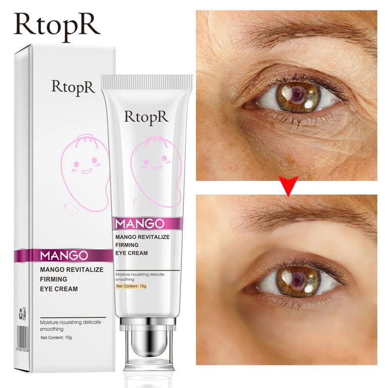 RTOPR манго крем для глаз+ крем для лица Уход за кожей против морщин твердый отбеливающий увлажняющий улучшающий сушку темные круги уход за лицом