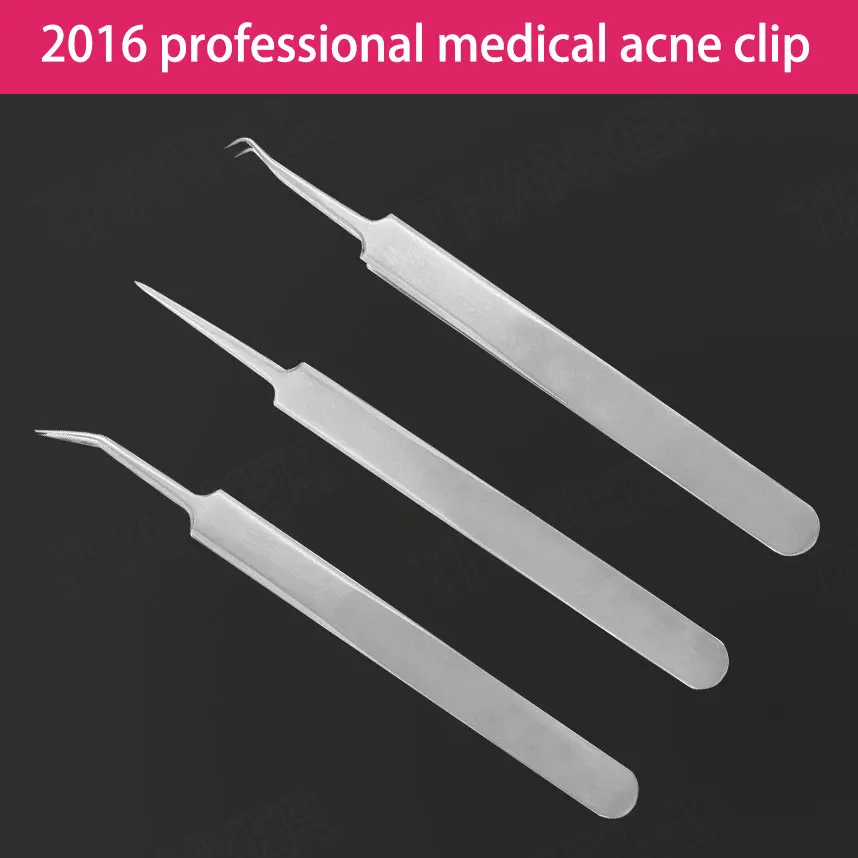 Professional tweezers acne clip Best blackhead tweezer eyebrow medical