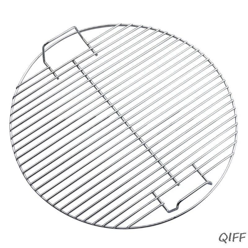 

Round Nonstick Heat Resistance Stainless Steel Barbecue Mesh Grill Grid Net Kitchen Cooking Outdoor Camping Tool
