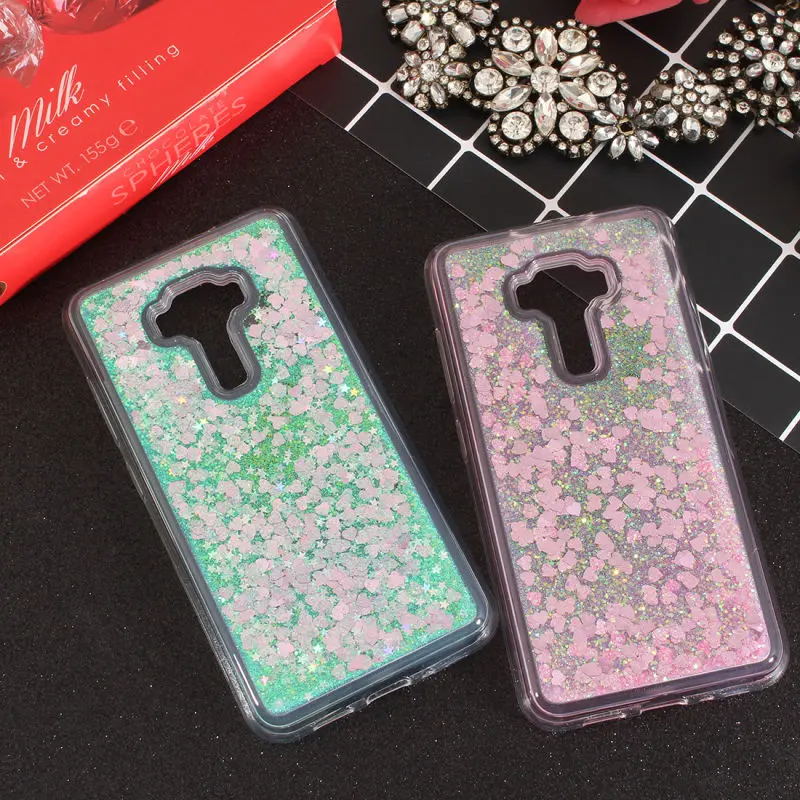 

ASUS Zenfone 3 ZE520KL Case Quicksand Dynamic Liquid Glitter Sand Silicone Tpu Soft Cover For ASUS Zenfone 3 ZE520KL 5.2'' Cases