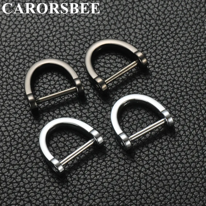 

Hooves buckle D Metal alloy Car chain KeyChain Auto Key Rings Holder Accessories for ford peugeot 307 seat ibiza alfa romeo lada