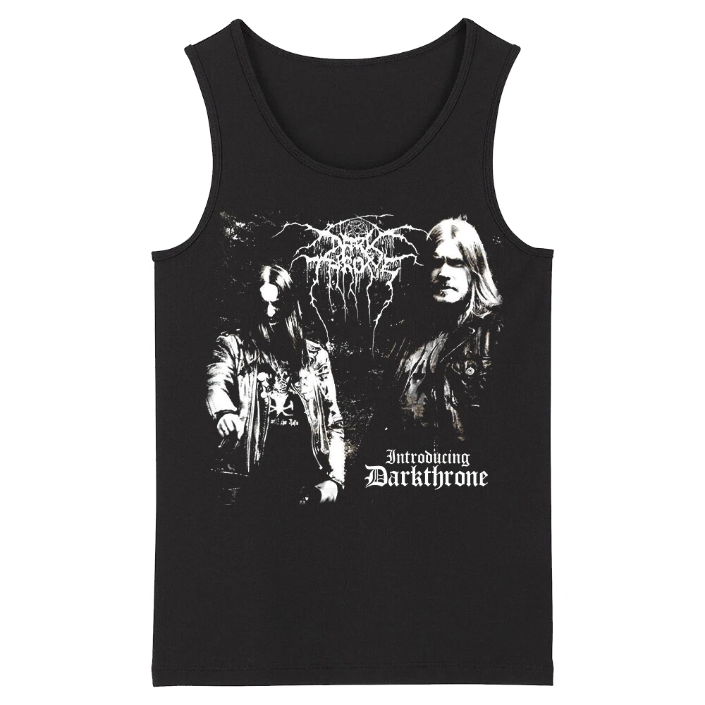 Bloodhoof Darkthrone Grindcore жесткий рок Жесткий Металл Deathcore Мужской Топ безрукавки Азиатский размер