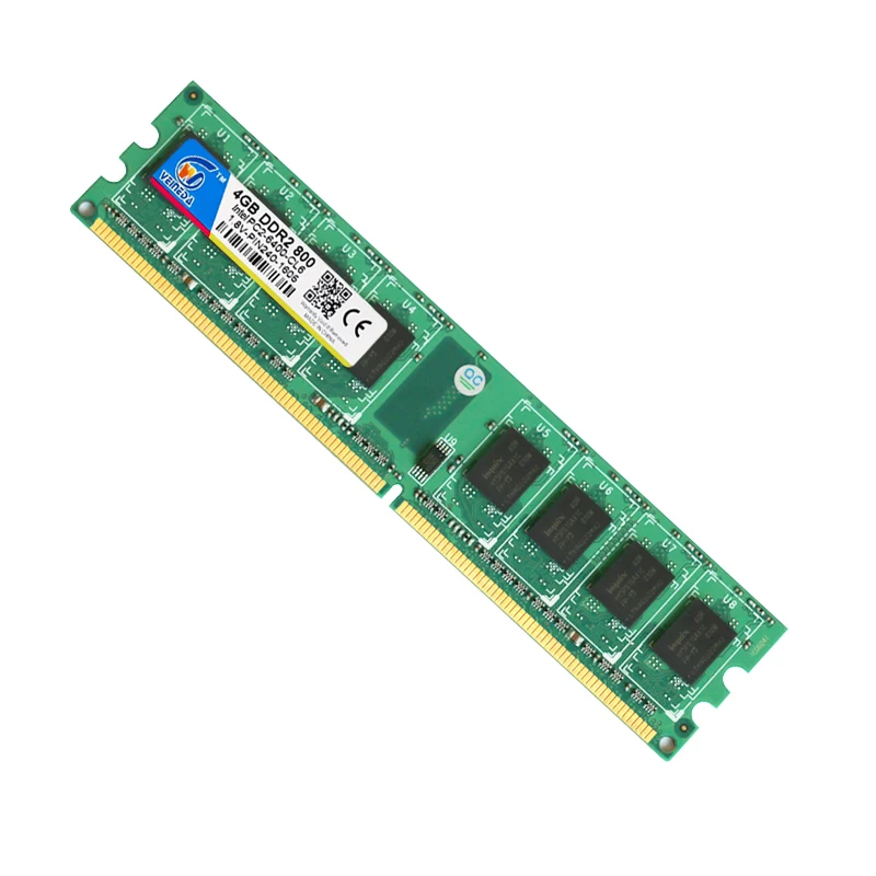 VEINEDA DDR2 4GB 800MHz PC2-6400 240Pin Память Dimm ddr2 4 Гб 667 PC5300 только для настольных компьютеров AMD оперативная память
