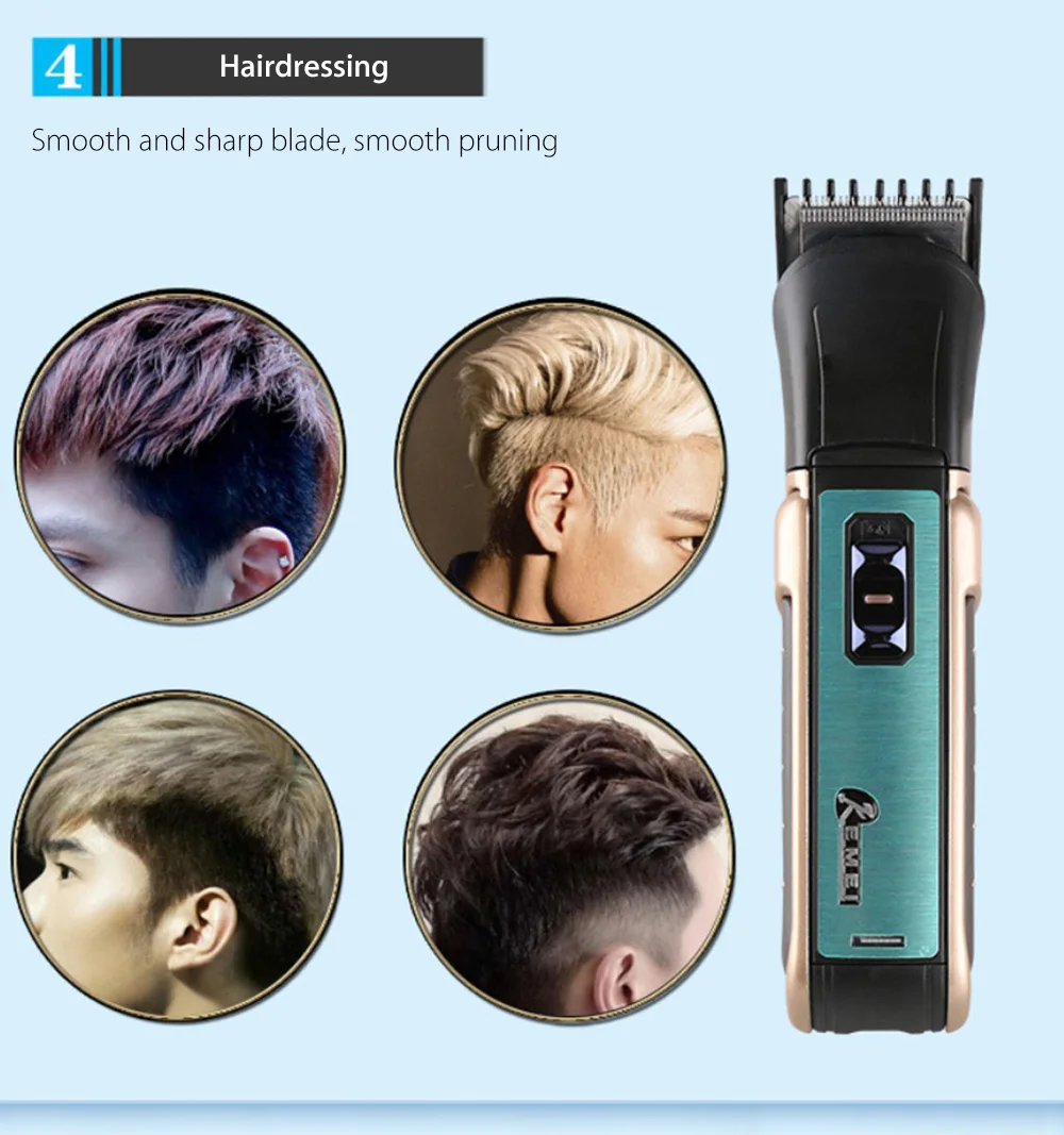 KM - Q601 Reciprocating Electric Shaver Travel Use Safe Razor for Men