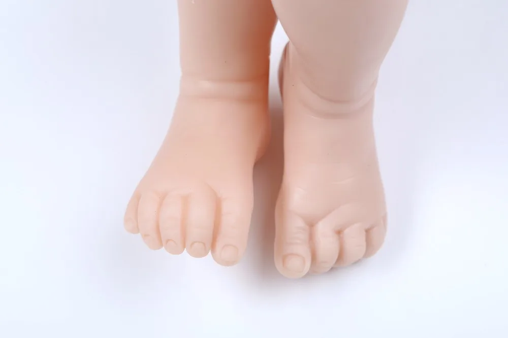 NPK открытый средства ухода для век Reborn Baby Doll наборы 22 &quotНеокрашенный пустая кукла