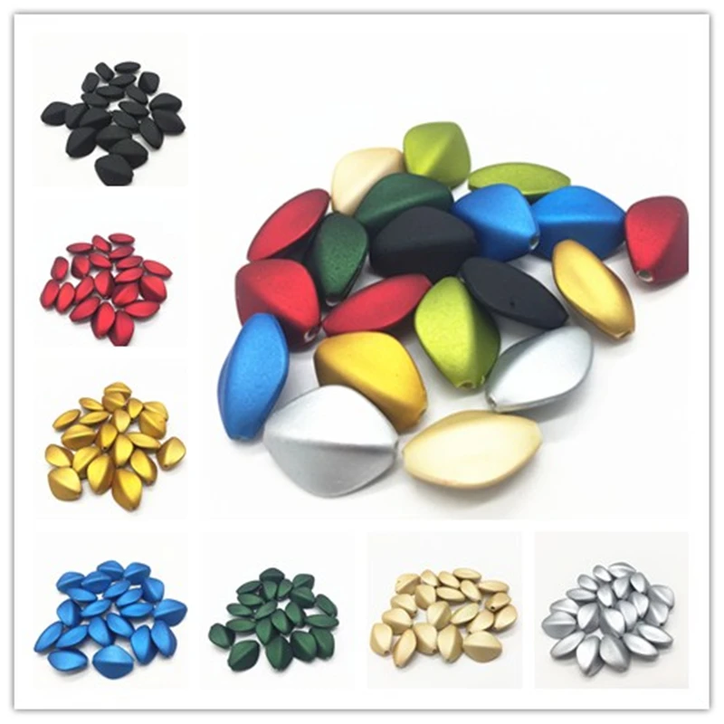 

New 20pcs 18x15mm Acrylic Beads For Jewelry Making Accessory