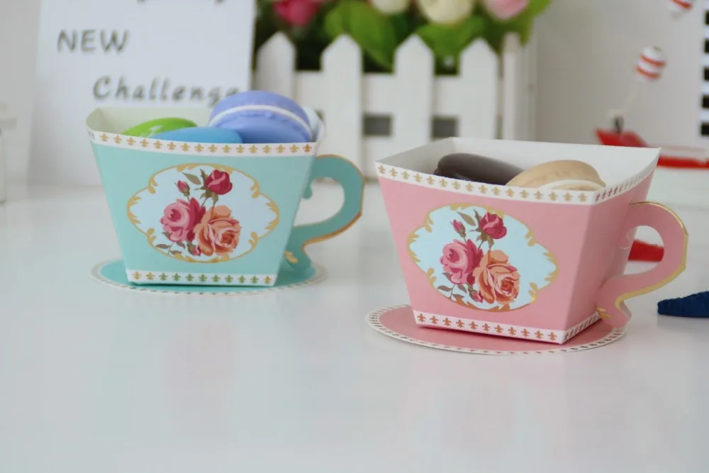 Tea Pot Shape Candy Box Party Favors Wedding Favors And Gifts Baby Shown Gift Box Bag for Guests Birthday Party Decoration (5)