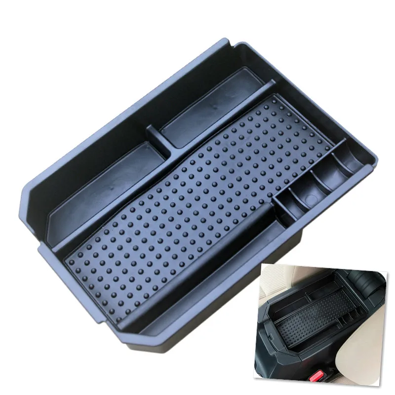 

FUNDUOO For Toyota RAV4 2013 2014 2015 2016 2017 Interior Central Armrest Storage Box Car Accessories Styling