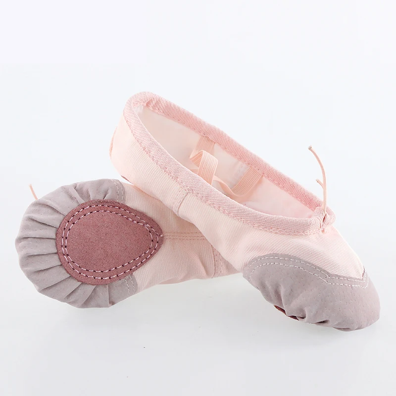 Balletto Danza Pantofole Scarpe Da Ginnastica Child's Bambini Bambine Nero 