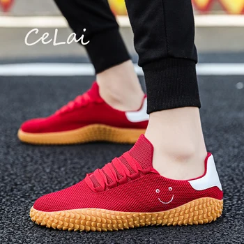 

CeLai Trend Male Casual Shoes Men Breathable Shoes Sneakers 2020 Fashion Summer Men's Non-slip Lazy Shoes Tenis Masculino A-038