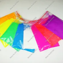 Смешанные 8 неоновые флуоресцентные краски порошок неонового пигмента для лака для ногтей& Живопись& печать