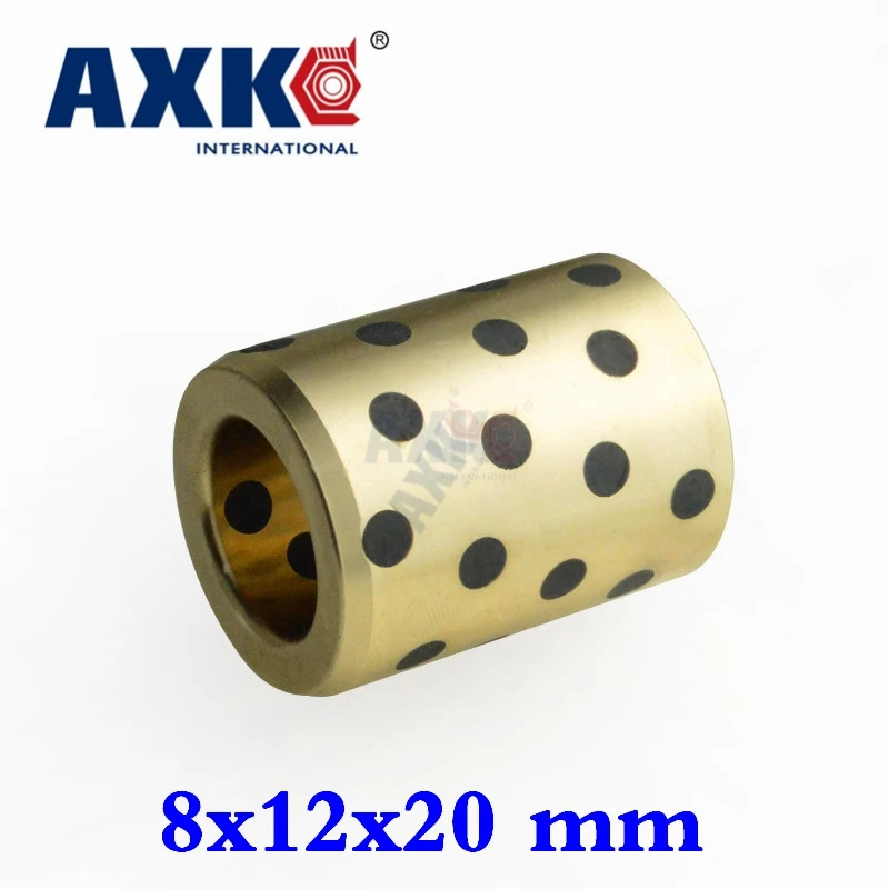 2019 линейные графитные медные подшипники Axk 8*12*20 мм 8x12x20 набор подшипниковых