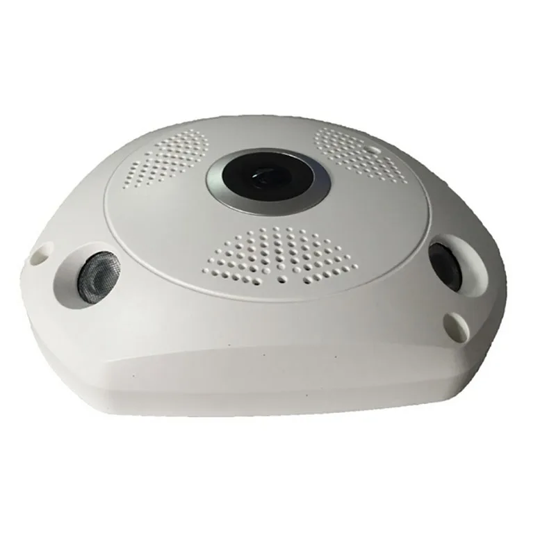 360 градусов широкий диапазон панорамный CCTV безопасности IP 1.3MP/3MP/5MP аудио камера