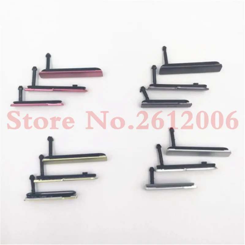 

1set For Sony Xperia Z1 Compact Mini D5503 New Micro SD Port & SIM Card Port Slot + USB Charging Port Dust Plug Cover