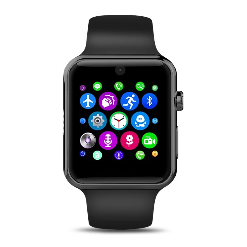 

New Bluetooth Smart Watch IWO 1:1 MTK2502C Wearable Devices Sync Notifier Support SIM Card for Apple Ios Iphone Android Phones