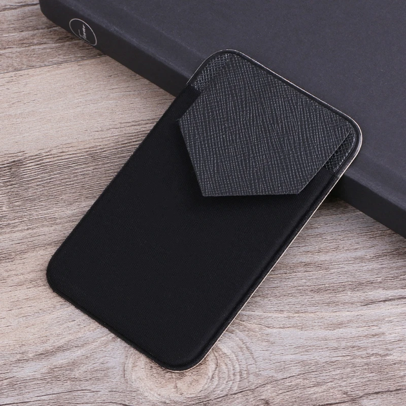Elastic Mobile Phone Wallet Credit ID Card Holder Adhesive Pocket