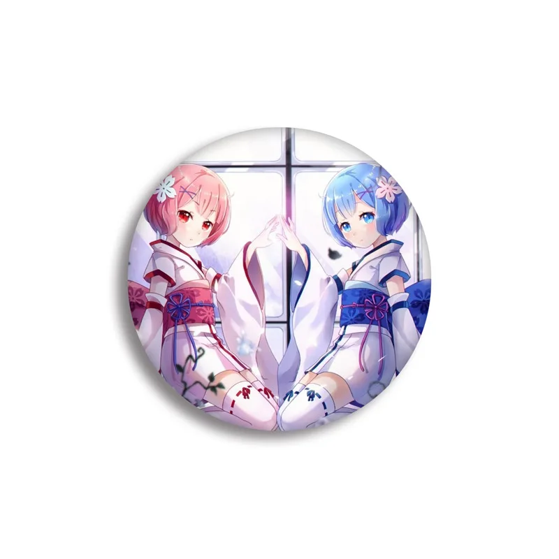 Брошь значок в стиле аниме RE Zero|Броши| |