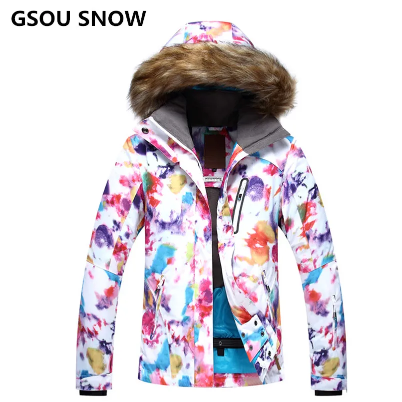 2018 GS على الجليد سترة wintersport الثلوج معطف للماء فيستي تزلج فام ملابس خروج chaqueta نييف موهير