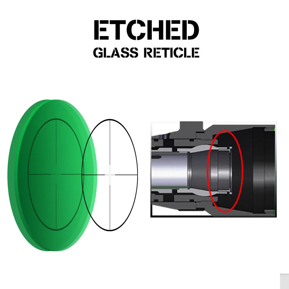 Gravado em Vidro Bloqueio de Redefinição da Torre Ohhunt Sfir Mira Telescópica Mil Dot Retículo Paralaxe Lateral Vistas Ópticas Táticas Escopo lr 4.5-27x50 10 High Quality Esporte e Lazer