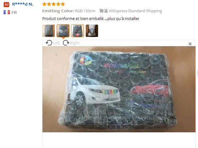 New Auto Car Tailgate Turning Signal Light Bar RGB LED Strip Trunk Light Strips Multicolor Braking Lamp  (3)