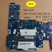 Натуральная для lenovo ACLU1/ACLU2 UMA NM-A272 G50-70 G50-70m z50-70 материнская плата