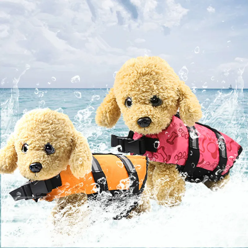 B99 собака спасательный жилет безопасности одежда для Pet Saver спасательный жилет светоотражающий Хранитель собака Купальники щенок серфинг, плавательный костюм