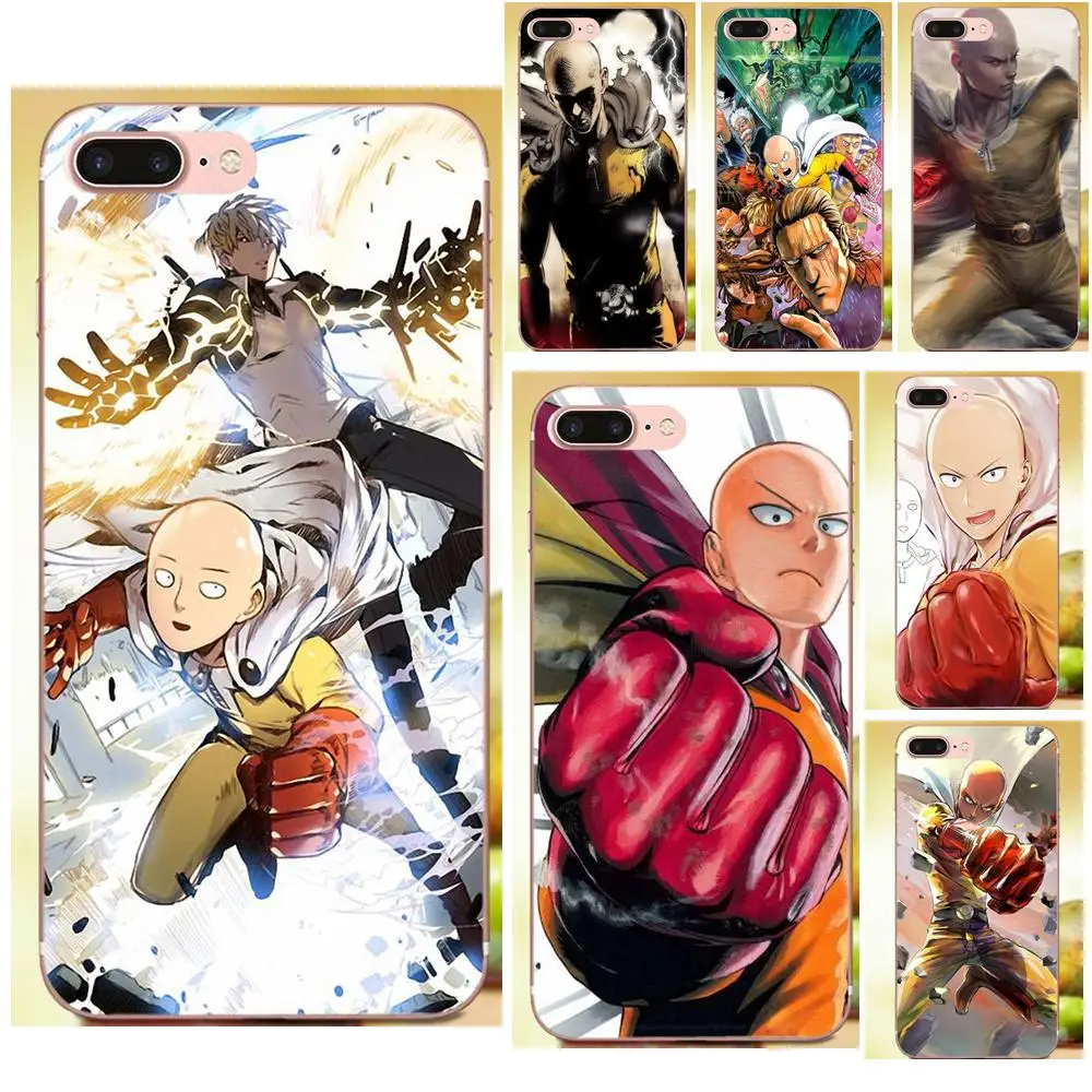ТПУ дизайн One Punch Man для HTC 530 626 628 630 816 820 A9 M7 M8 M9 M10 E9 Plus U11 Moto G G2 G3 G4 G5 | Мобильные