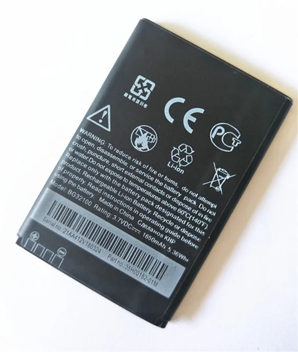 Аккумулятор AZK BG32100 1650 мАч для HTC G12 G15 G11 S710E/S710D/T C510E C715E Desire S A7272 T8698 BH11100 3 7 в |