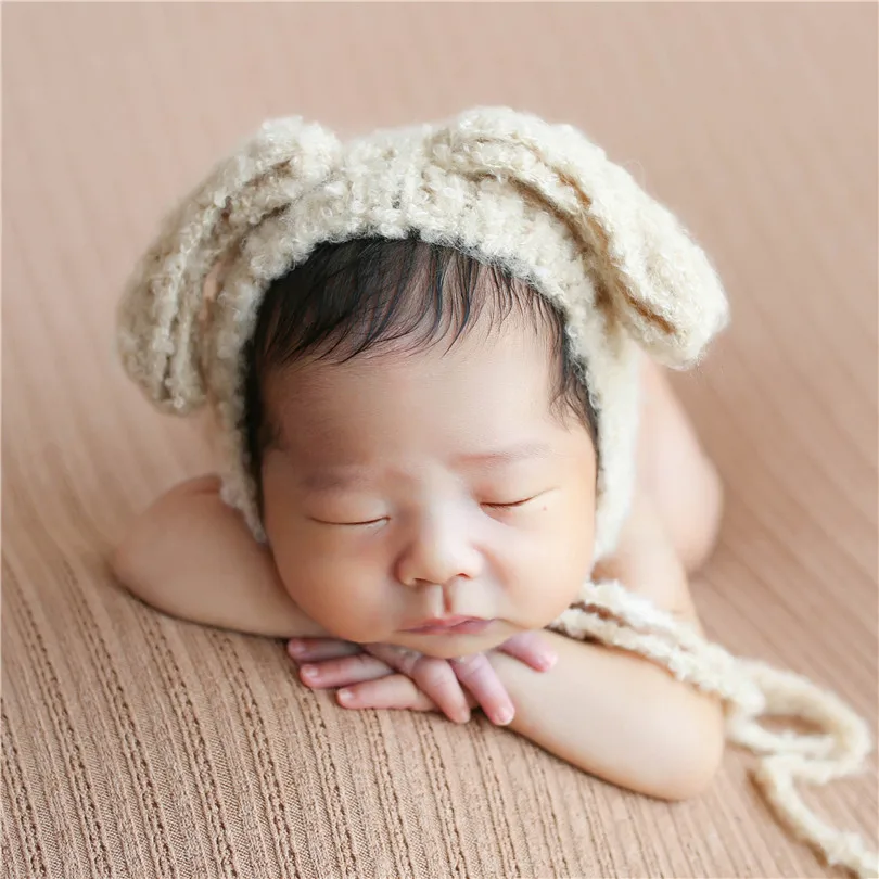 

Newborn Knit Swaddle Background Baby Posing Fabric Blanket Newborn Backdrop Photography Props