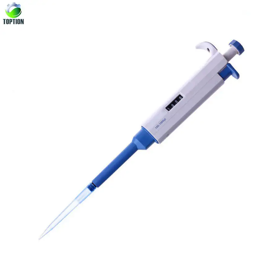 Lab Corrosion Resistant Digital Pipette, Laboratory Single Channel Manual Adjustable Pipette
