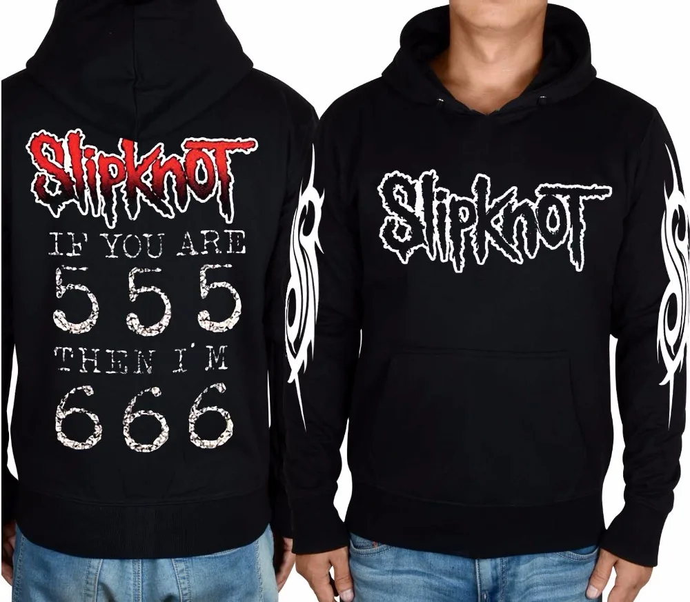 Толстовка с капюшоном slipknot Rock pollover мягкая теплая хлопковая куртка в стиле панк