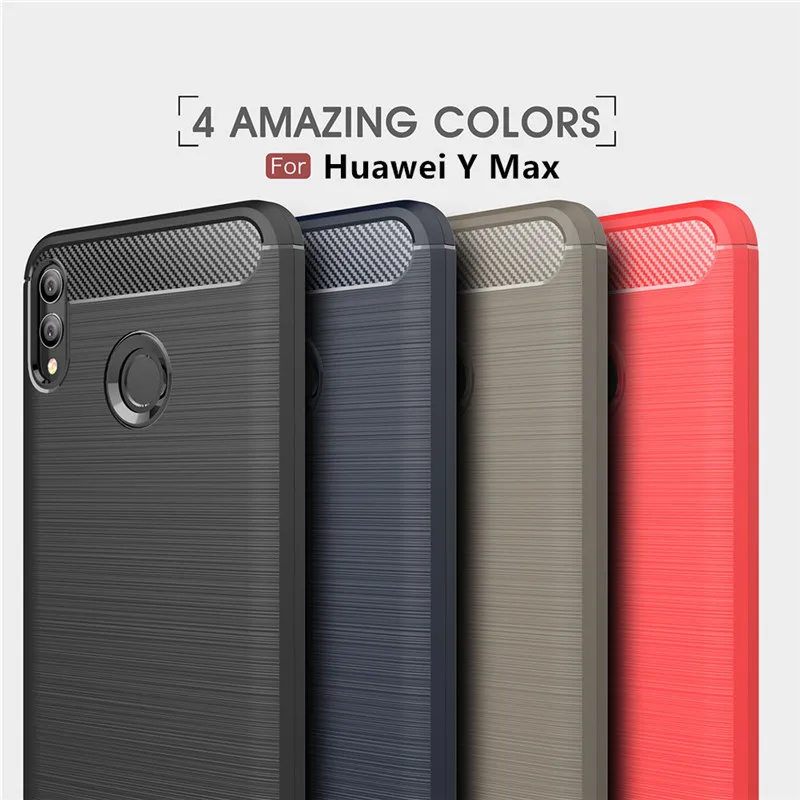 Чехол для телефона Huawei Y Max роскошный мягкий силиконовый тонкий чехол из ТПУ YMax 7 12