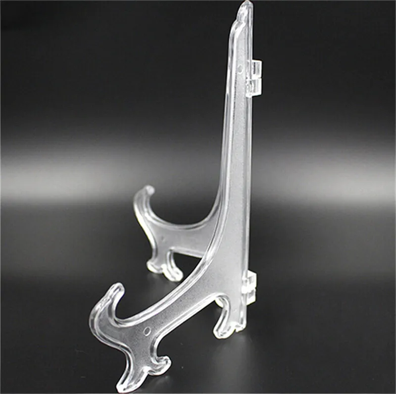 Plate Stands Plastic & 6 Pieces Asst Plate Stands Small Plastic Black