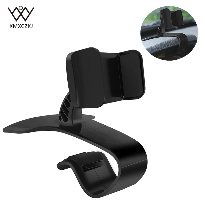 

Universal Car Phone Holder For iPhone XS X Samsung HUD Dashboard Mount Car Holder For Phone in Car Mobile Phone Holder Stand
