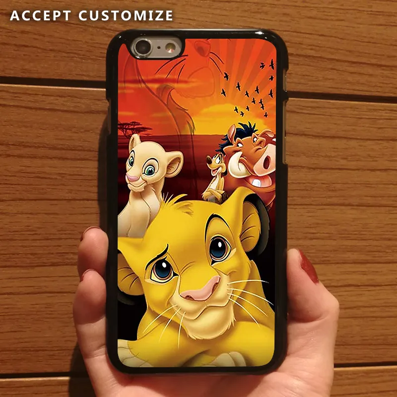 

The Lion King Simba Cover Shell Case for iPhone 11 Pro 5 5S SE 10 X XS Max XR 6 6S Plus 7 8 Plus