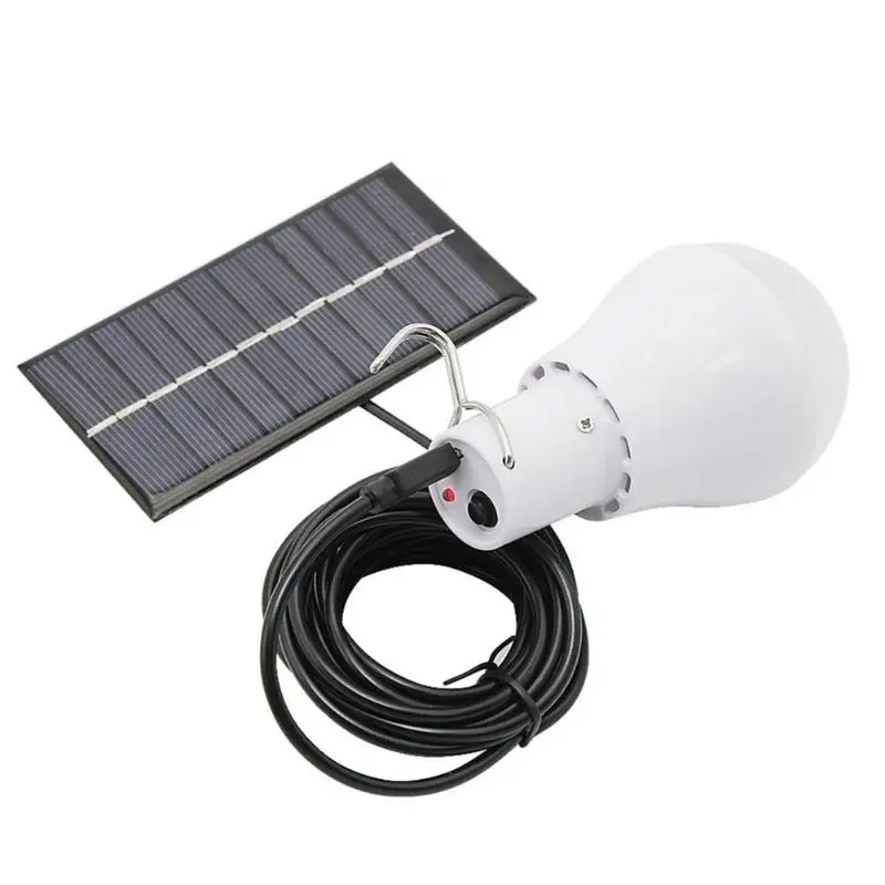 

Portable 12LED Solar Light Bulb Outdoor Camping Tent Lamp Emergency Lights