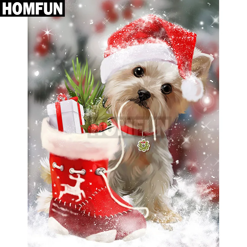Алмазная живопись HOMFUN A00115 картина сделай сам из квадратных/круглых страз вышивка