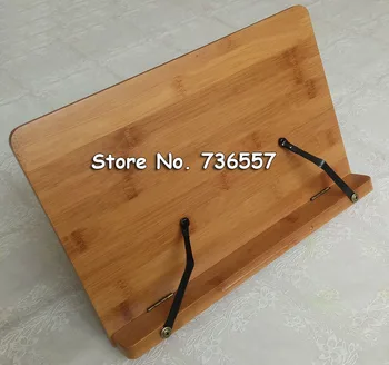 

Natural bamboo reading frame solid wood frame reading books log reading frame korea stationery holder to protect eyesight