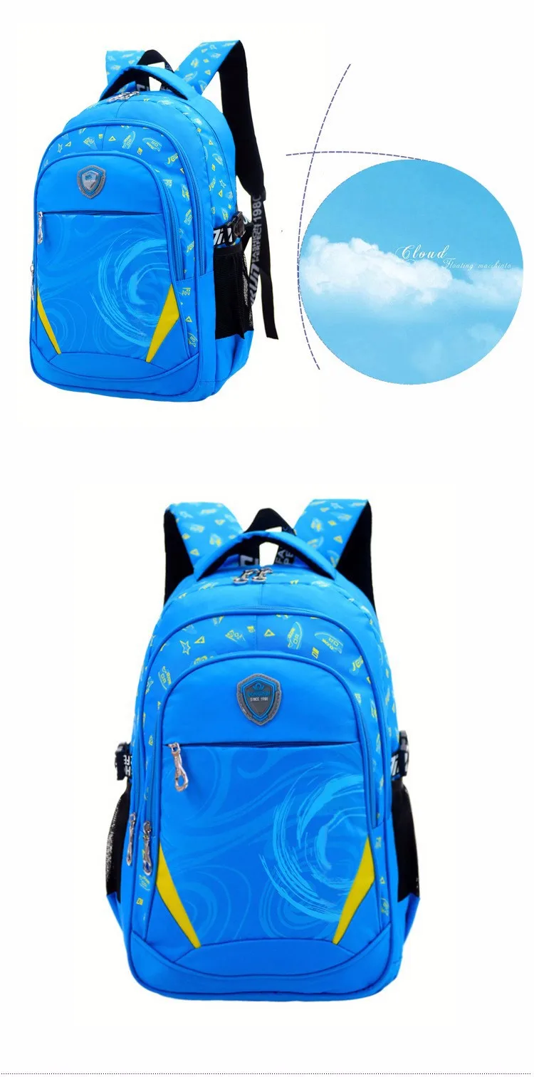 BAIJIAWEI, детские школьные сумки для девочек и мальчиков, детский рюкзак для начальной школы, рюкзаки Mochila Infantil, школьная сумка на молнии