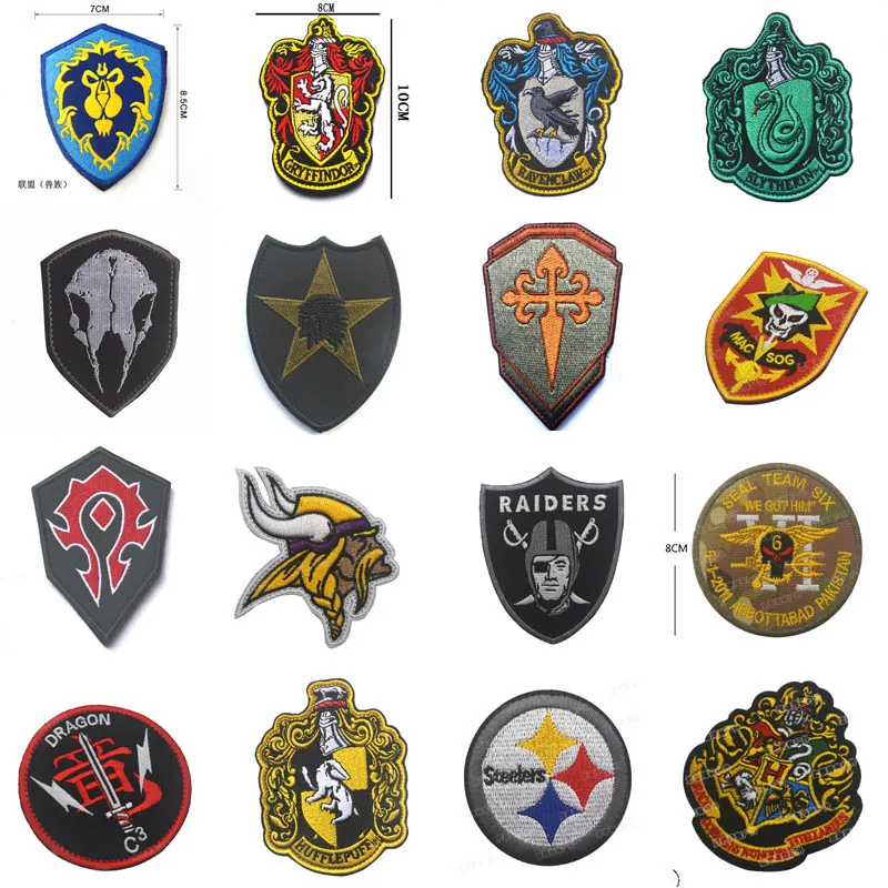 

100% Embroidery Peace Walker Insignia Alloy Gear MGS OUTER HEAVEN Embroidered Armband Badges Back Glue Badge Epaulette Patch