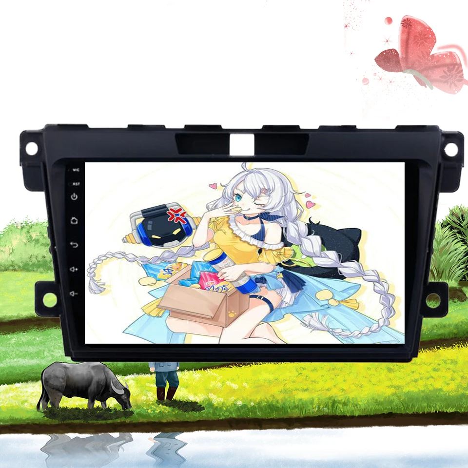 Flash Deal Android 9.1 octa core car dvd player for Mazda CX-7 CX 7 CX7 2008-2013 ips touch screen head units tape recorder radio 1
