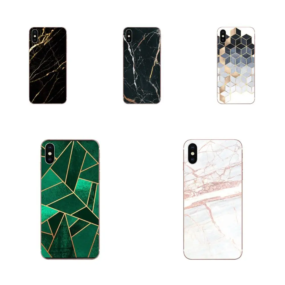 

Marble Line Soft TPU Cases Fundas For Xiaomi Redmi Mi Note 7 8 9 SE Pro Lite Go Play